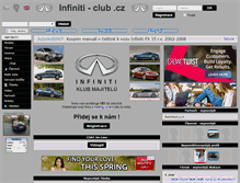 Tablet Screenshot of cs.infiniti-club.cz